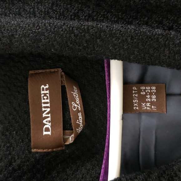 Danier leather wool and lambskin jacket - Picture 6 of 11